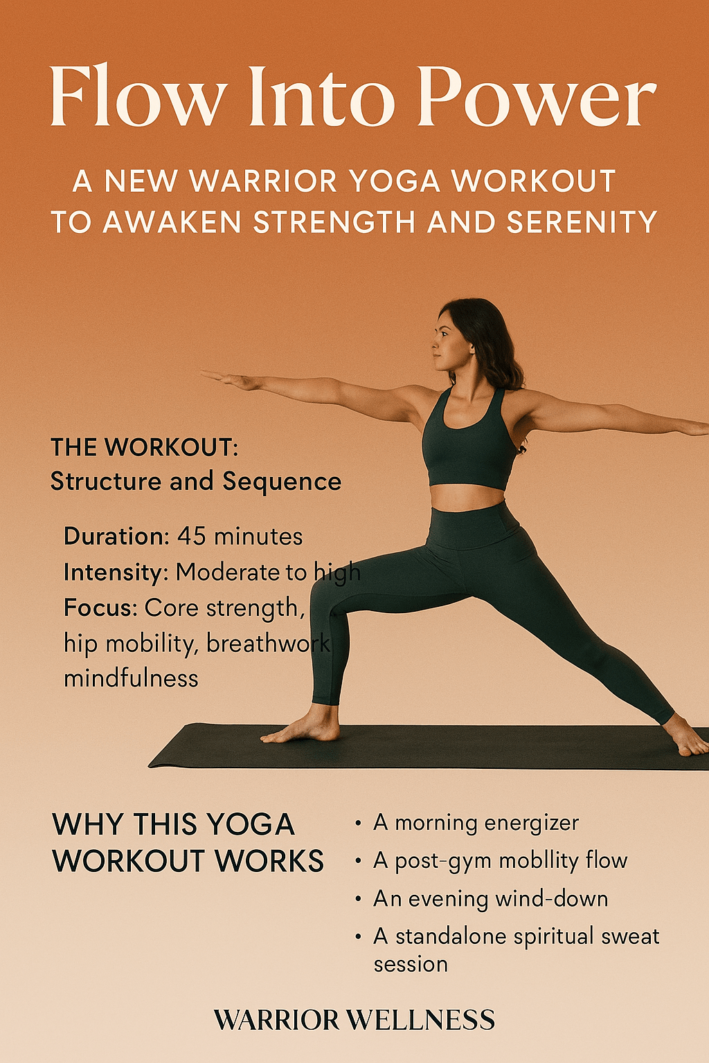 Flow Into Power: A New Warrior Yoga Workout to Awaken Strength and&nbsp;Serenity